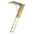 Industrial Ladder Werner Ladder 10 Ft. X 25 In. X 54 In. Wooden Attic Ladders W2510